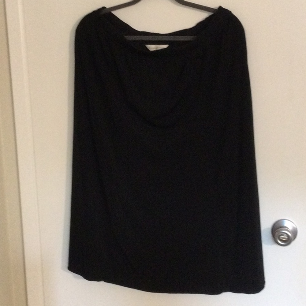 Christopher & Blanks black midi skirt